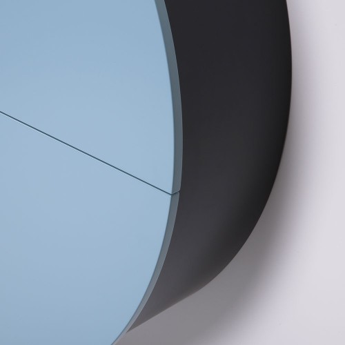 Pill wandbureau blauw & zwart Emko