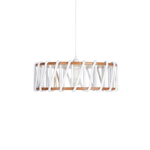Witte hanglamp Macaron L Emko