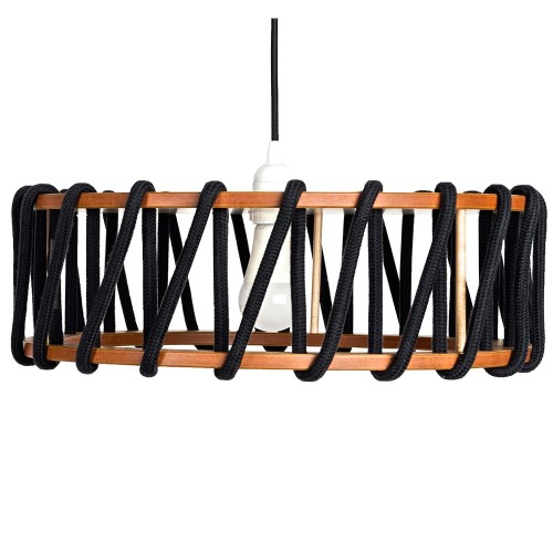 Macaron Anhänger hellschwarz L. Emko