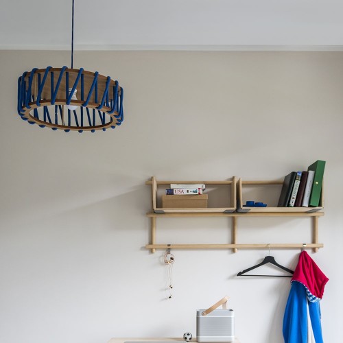 Suspension Macaron bleu L Emko