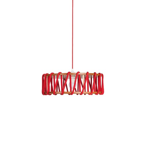 Macaron lamp red L Emko
