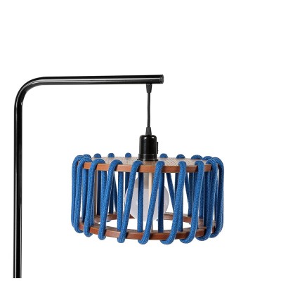 Macaron vloerlamp zwart & blauw S. Emko 2