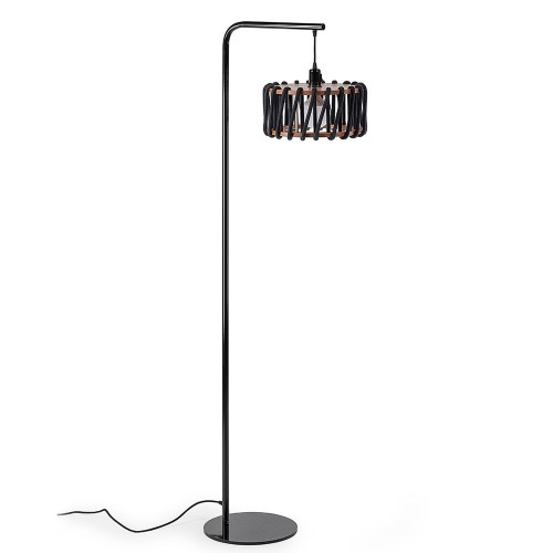 Macaron floor lamp black S Emko