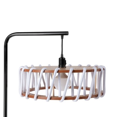 Macaron floor lamp black & white L Emko 2