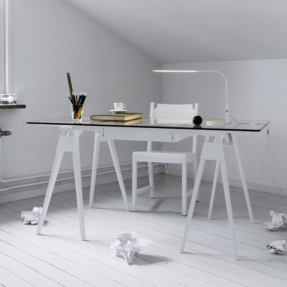 Arco desk white Design House Stockholm