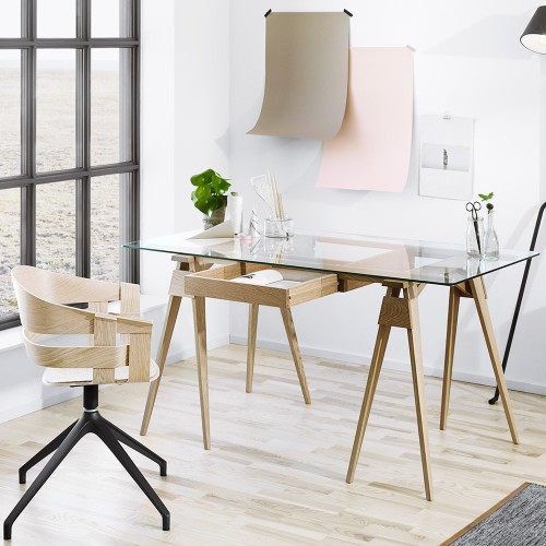 Scrivania Arco nera Design House Stockholm