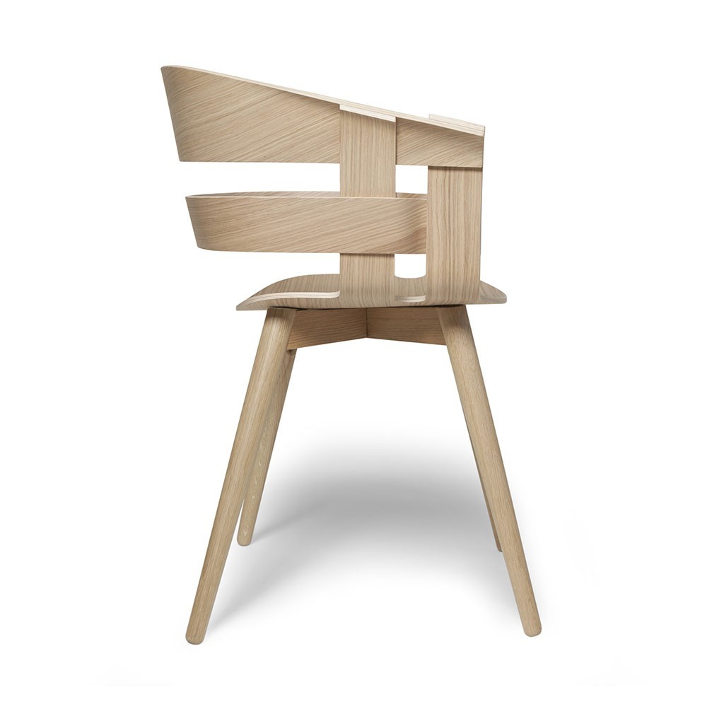 Wick chair oak Design House Stockholm