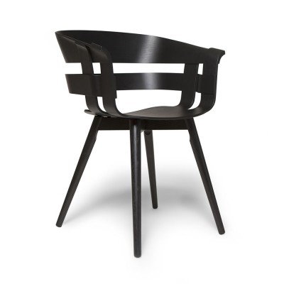 Sedia in stoppino nera Design House Stockholm