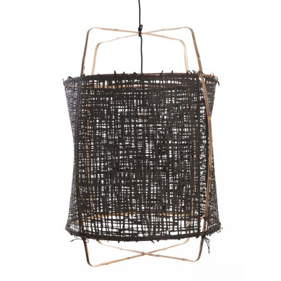 Z1 pendant lamp paper black AY Illuminate AY Illuminate