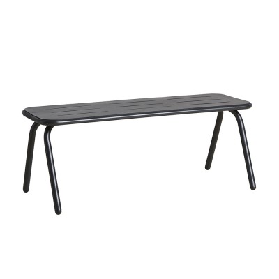 Ray bench charcoal black Woud