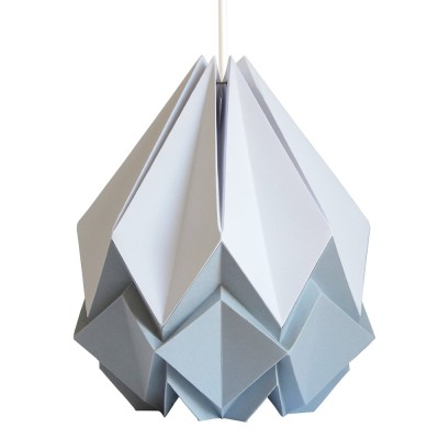Hanahi hanglamp wit & grijs papier Tedzukuri Atelier 2