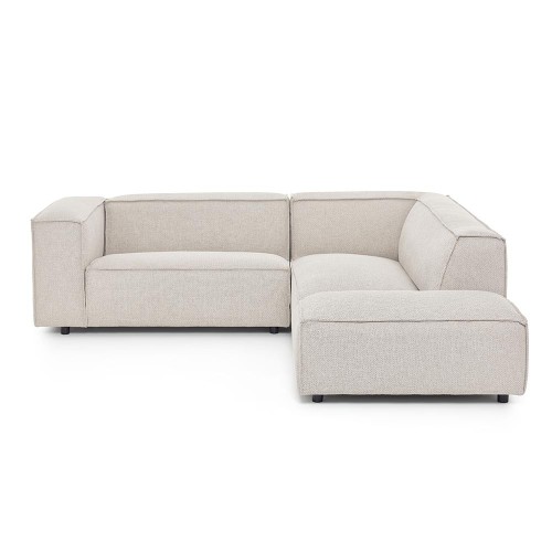 Dunbar 2,5-Sitzer-Sofa mit Chaiselongue Polvere 21 Beige Fést