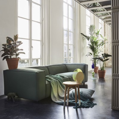 Dunbar 2,5-zitsbank met chaise longue Polvere 21 Beige Fést 2