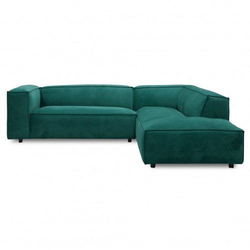 Dunbar 3-zitsbank met chaise longue Juke 162 Forest Fést
