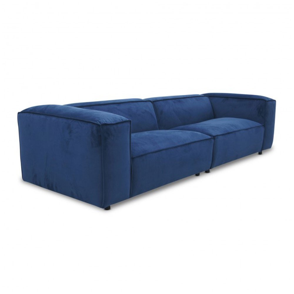 Dunbar sofa 3 seaters Juke 45 Blue Fést