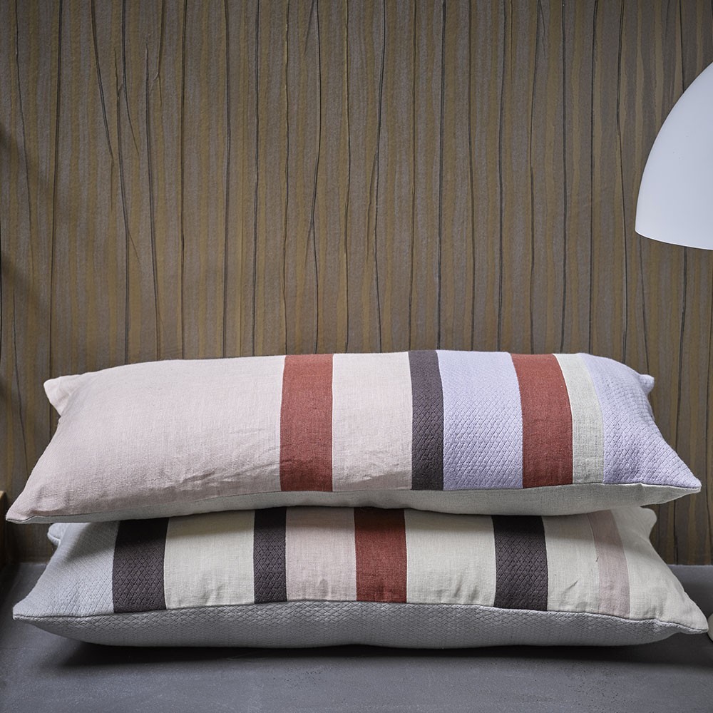 Linen striped cushion D HKliving