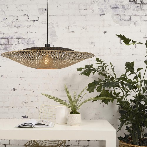 Kalimantan flat pendant lamp L Good & Mojo