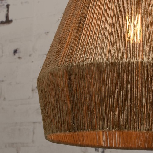 Iguazu pendant lamp jute natural L Good & Mojo