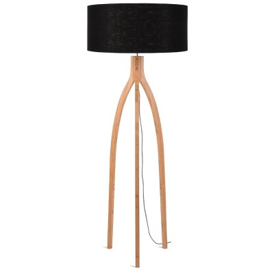 Annapurna floor lamp linen black Good & Mojo 2