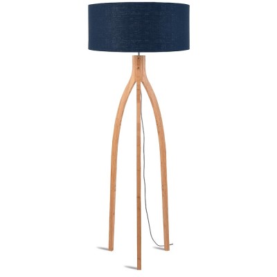 Vloerlamp Annapurna blauw linnen Good & Mojo 2