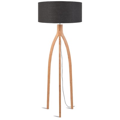 Annapurna floor lamp linen dark grey Good & Mojo 2