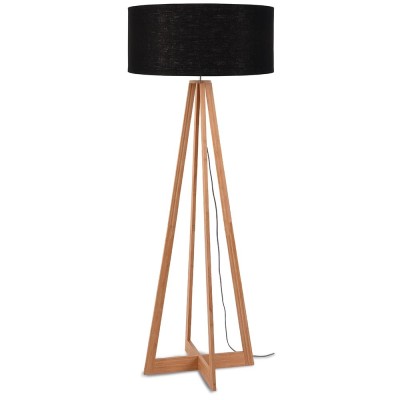 Everest floor lamp linen black Good & Mojo 2