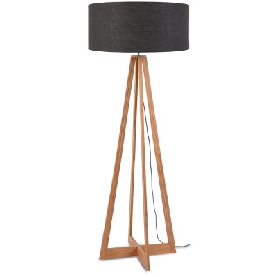 Everest floor lamp linen dark grey Good & Mojo 2