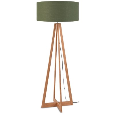 Lampadaire Everest lin vert forêt Good & Mojo 2