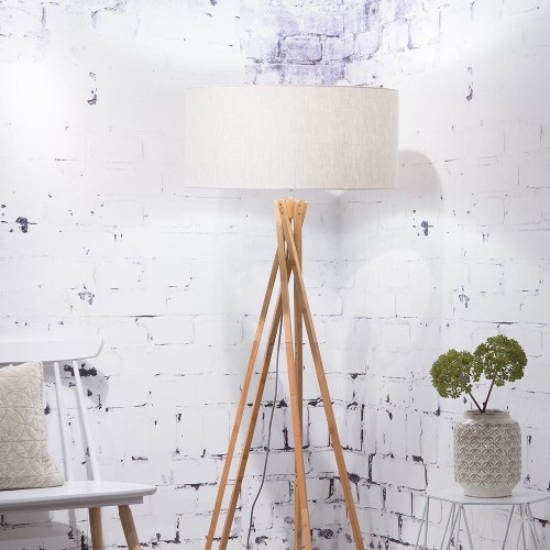 Kilimanjaro floor lamp linen light Good & Mojo