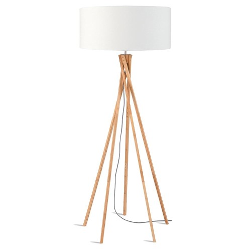 Kilimanjaro floor lamp linen white Good & Mojo