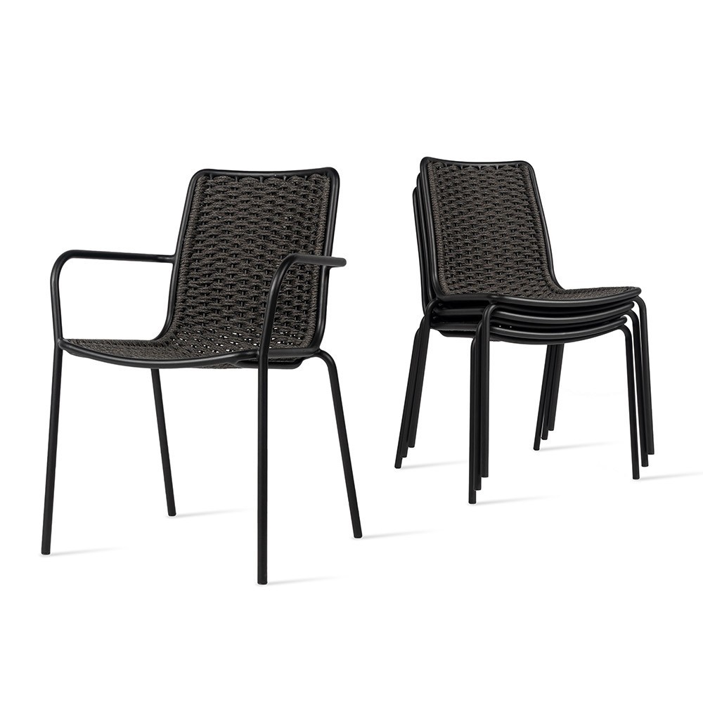 Oscar dining chair anthracite Vincent Sheppard