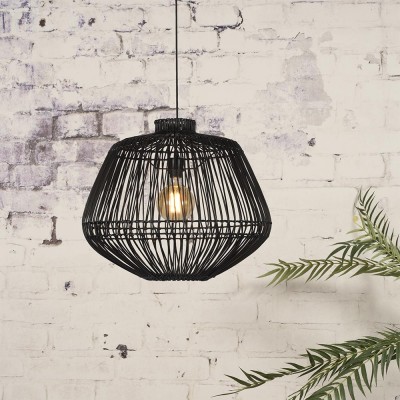 Madagascar pendant lamp rattan black Good & Mojo Good & Mojo