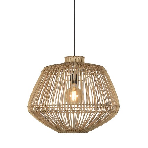 Suspension Madagascar rotin naturel Good & Mojo