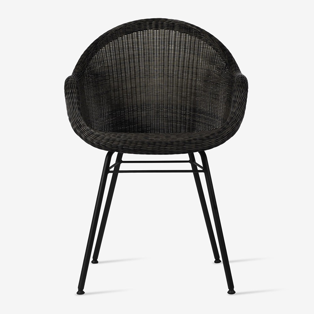 Edgard dining chair steel A base Vincent Sheppard