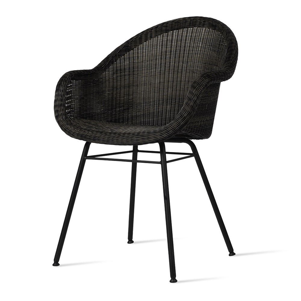 Edgard dining chair steel A base Vincent Sheppard