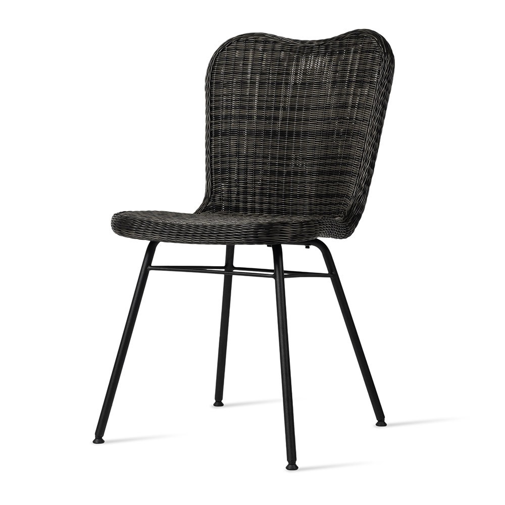 Lena dining chair steel A base Vincent Sheppard