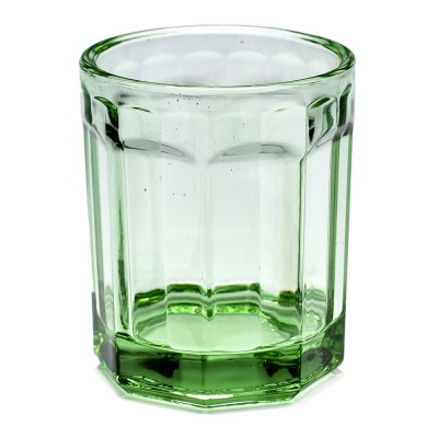 Fish & Fish glass M transparent green (set of 4) Serax
