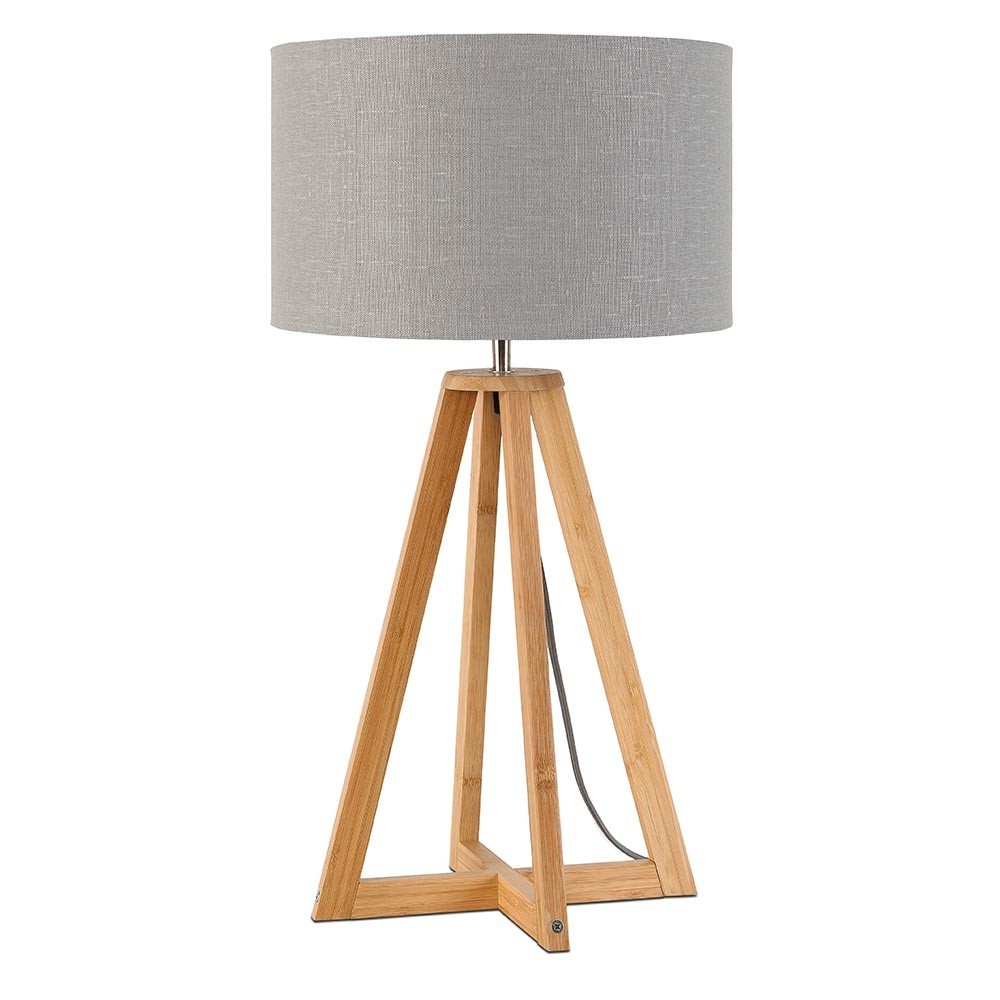 Everest table lamp linen light grey Good & Mojo