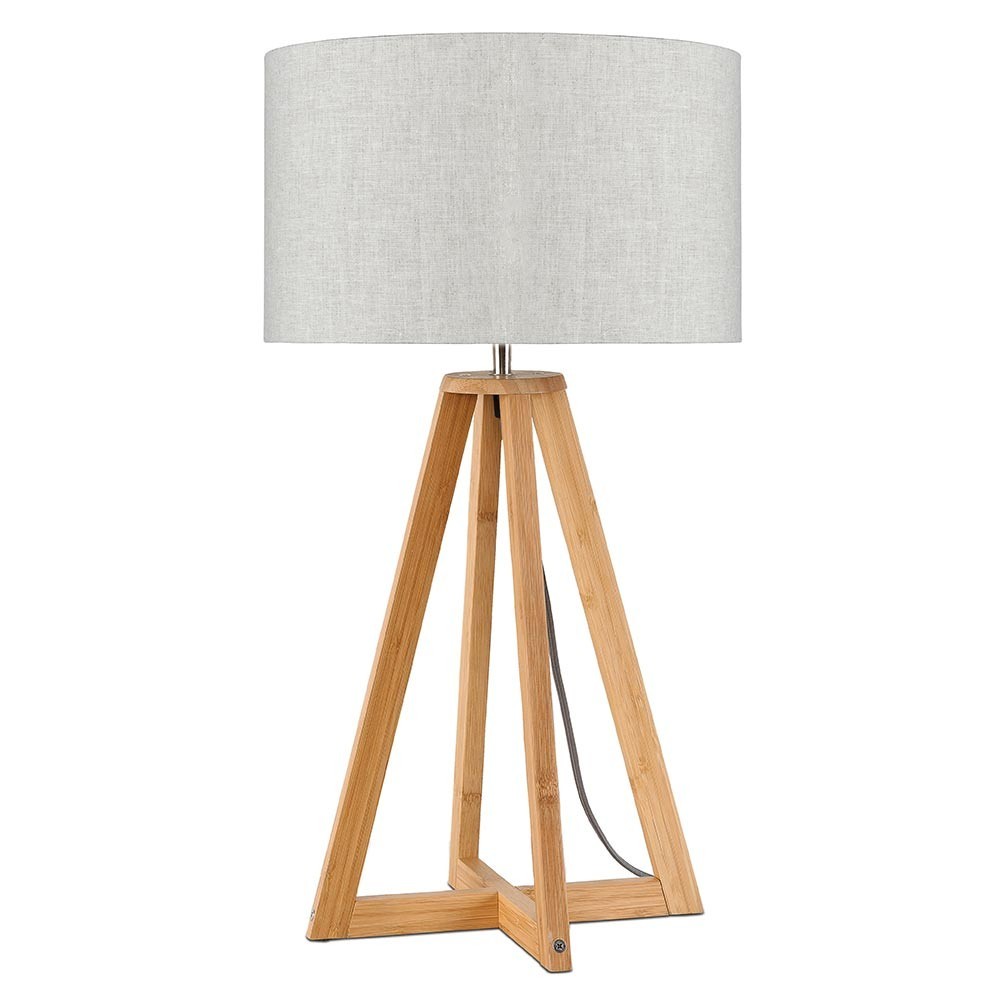 Everest table lamp light linen Good & Mojo