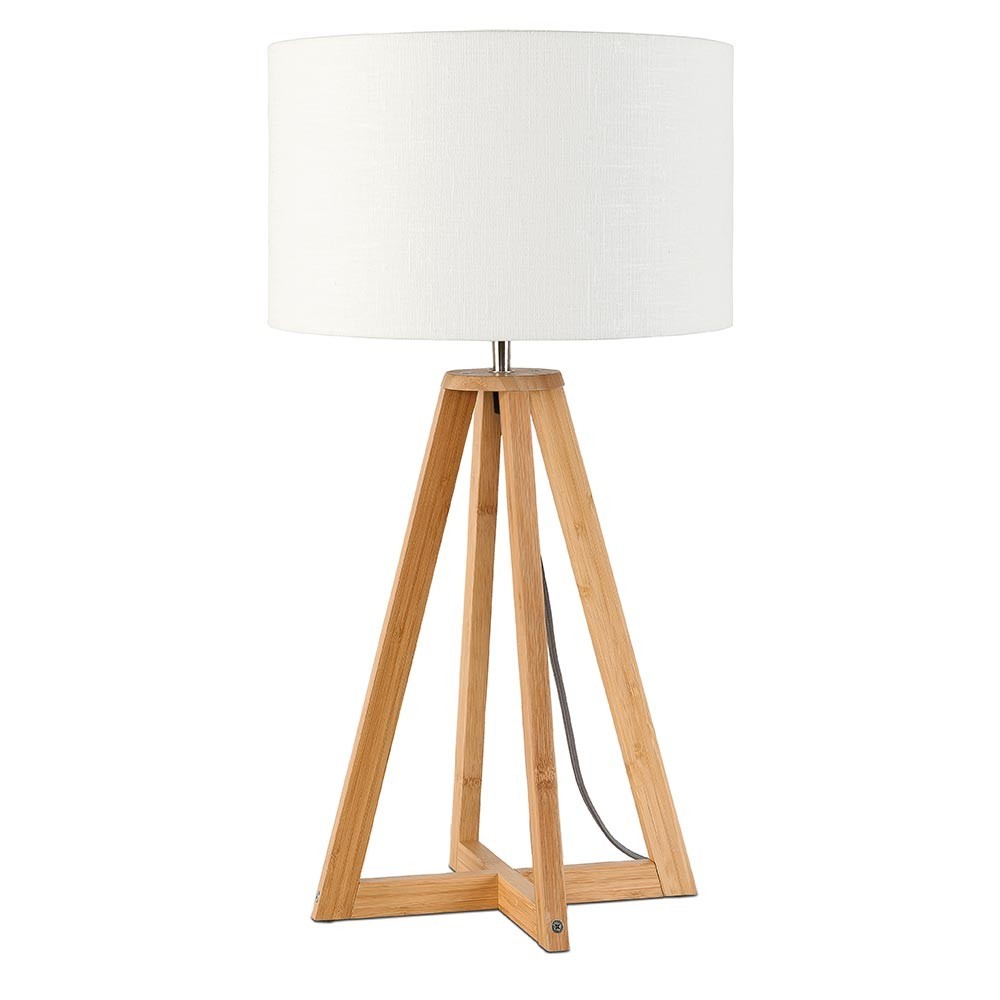 Everest table lamp linen white Good & Mojo