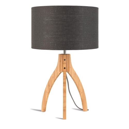 Lampe à poser Annapurna lin gris foncé Good & Mojo