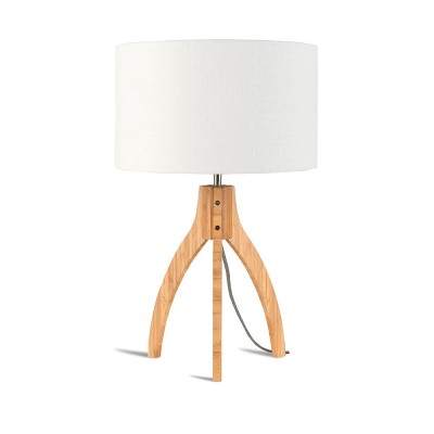 Annapurna table lamp linen white Good & Mojo 2