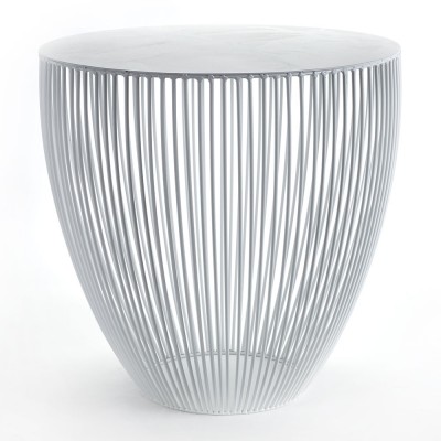 Table Bingo L blanc Ø50 cm Serax