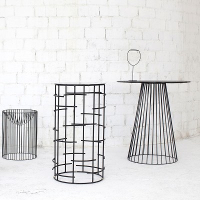 Table basse Garbo noir Ø40 cm Serax 2