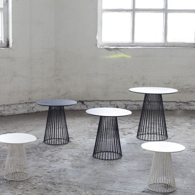 Table basse Garbo noir Ø50 cm Serax 2