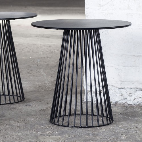 Table basse Garbo noir Ø50 cm Serax