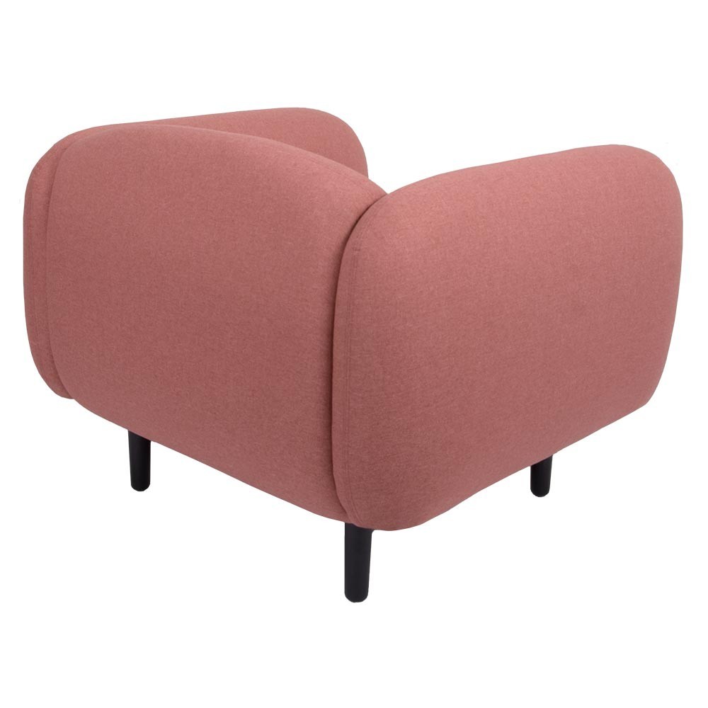 Moïra armchair pink fabric ENOstudio