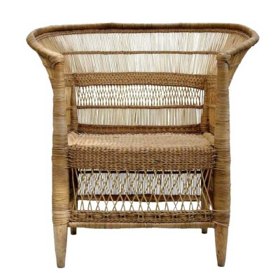 Malawi Natural Rattan Armchair As Art