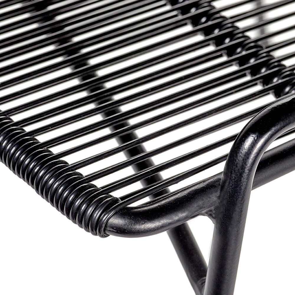 Abaco chair black & frame black (set of 2) Serax