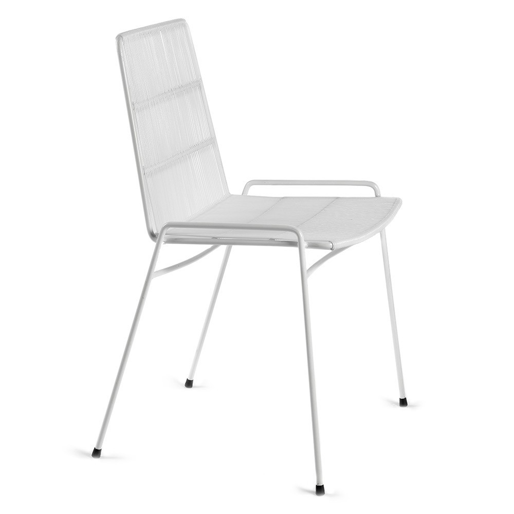 Abaco chair white & frame white (set of 2) Serax